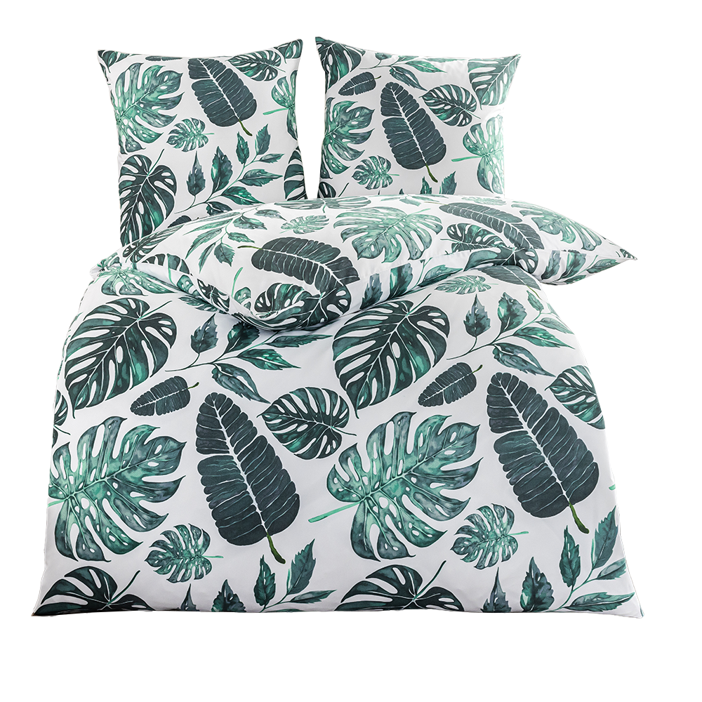 DREAMTEX Soft – Touch – Mikrofaser – Satin – Bettwäsche – ca. 135 x 200 cm
