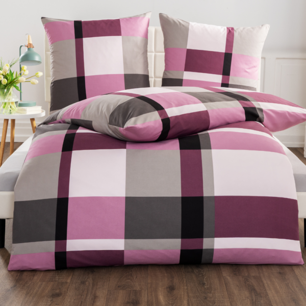 Dreamtex Soft – Touch Mikrofaser – Satin – Bettwäsche ca. 80x80 + 135x200m