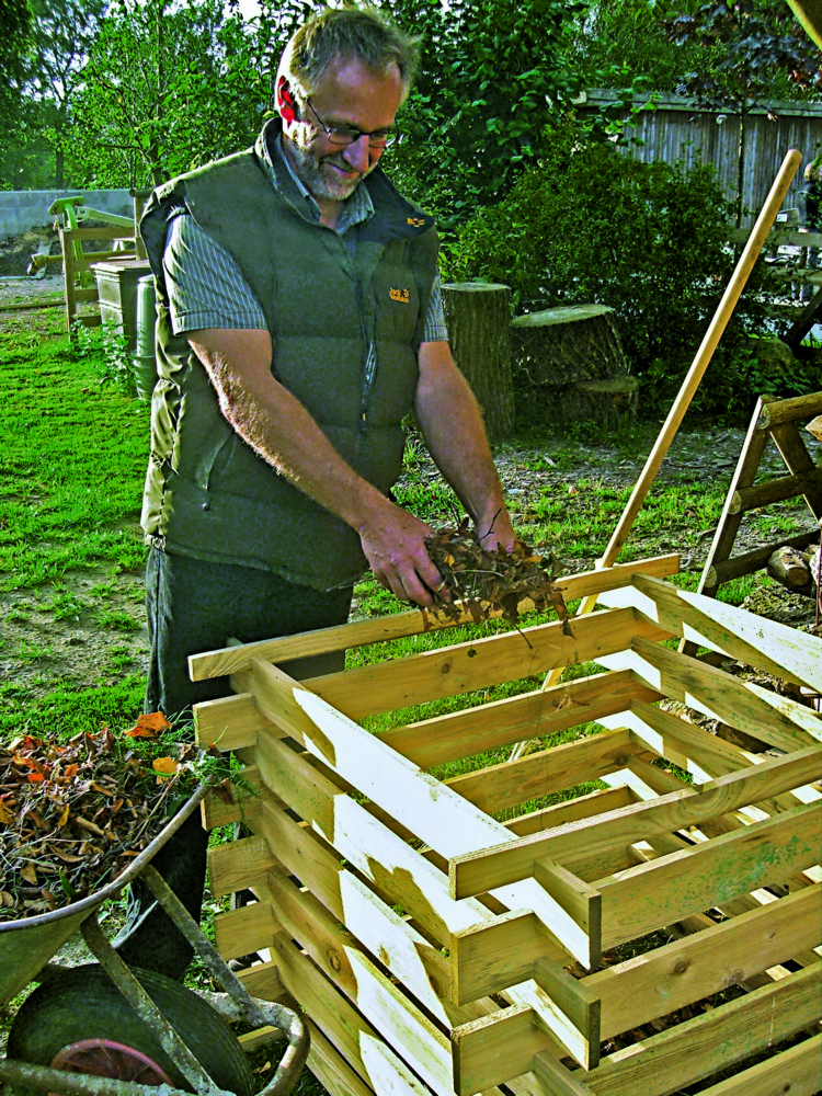 TETZNER & JENTZSCH Holzkomposter grün 100 x 100 x 70 cm ca. 700 Liter