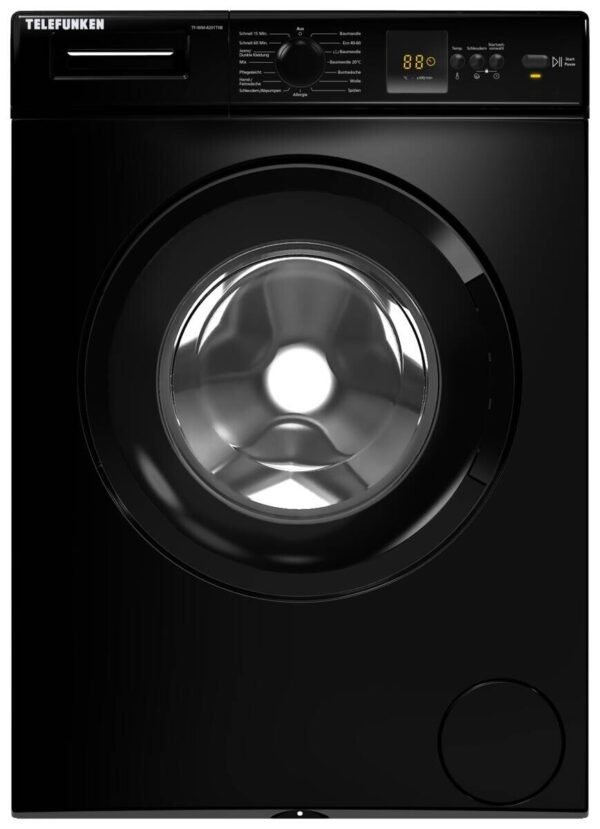 TELEFUNKEN Waschmaschine TF-WM-4201T0B schwarz B/H/T: ca. 60x85x50 cm ca. 5 kg