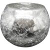 POCOline Windlicht silber Glas H/D: ca. 13x15 cm POCOline Windlicht silber Glas H/D: ca. 13x15 cm