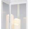 POCOline LED-Laterne weiß B/H/L: ca. 19,5x60x19,5 cm POCOline LED-Laterne weiß B/H/L: ca. 19,5x60x19,5 cm