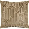 Dekokissen Bogen braun Polyester B/L: ca. 45x45 cm