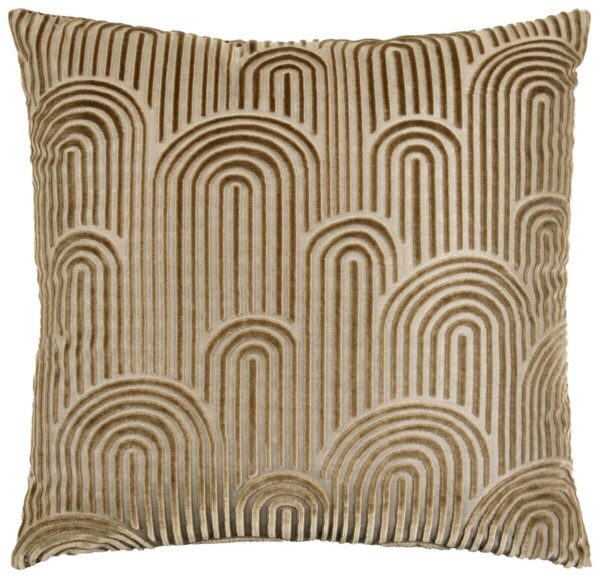 Dekokissen Bogen braun Polyester B/L: ca. 45x45 cm