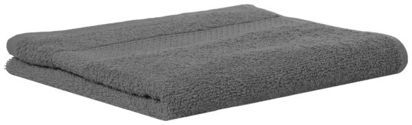 POCOline Handtuch Lia anthrazit Baumwolle B/L: ca. 50x90 cm