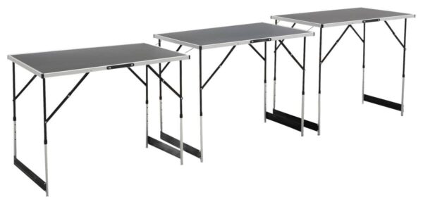 Tapeziertisch L: ca. 300 cm 3 tlg. Tapeziertisch L: ca. 300 cm 3 tlg.