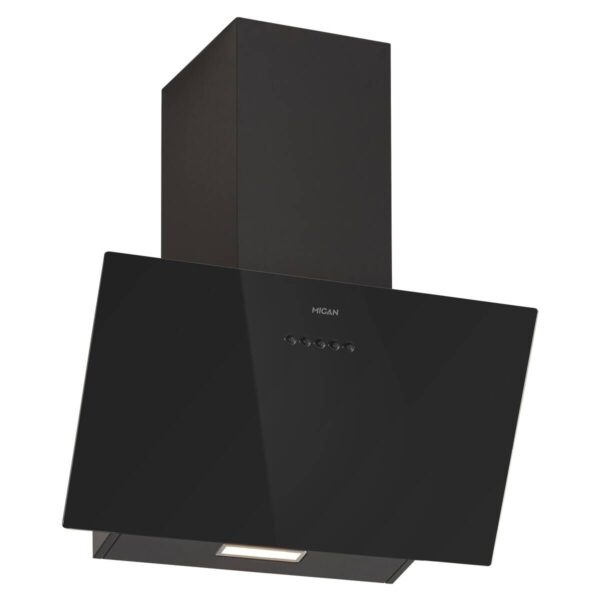 Mican Dunstabzugshaube KHA400MOFSA schwarz Metall B/H/T: ca. 60x60,5x31,5 cm