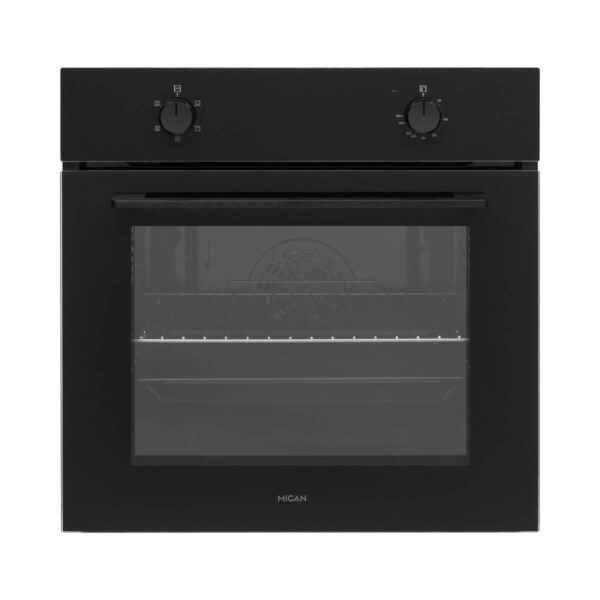 Mican Einbaubackofen BOAUS65 schwarz Metall B/H/T: ca. 59,5x59,5x57 cm
