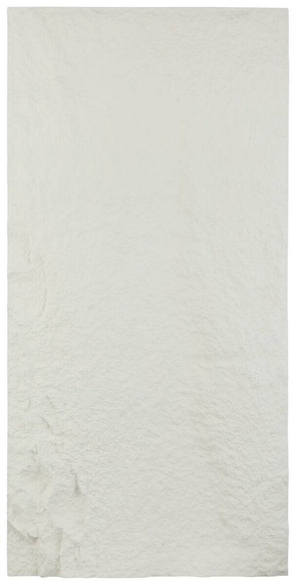 Wandpaneel PU Stone 2er-Set Hanui weiß L/B/H: ca. 120x60x3 cm pro Stück