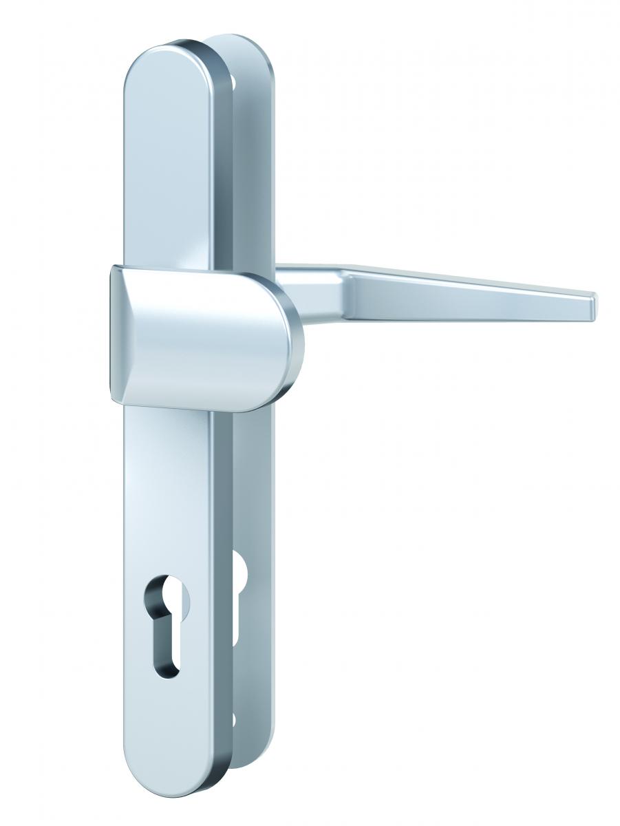 Basi Vollmaterial Schutzbeschlag Schmalrahmenschild rund Typ 7903 – 0601
