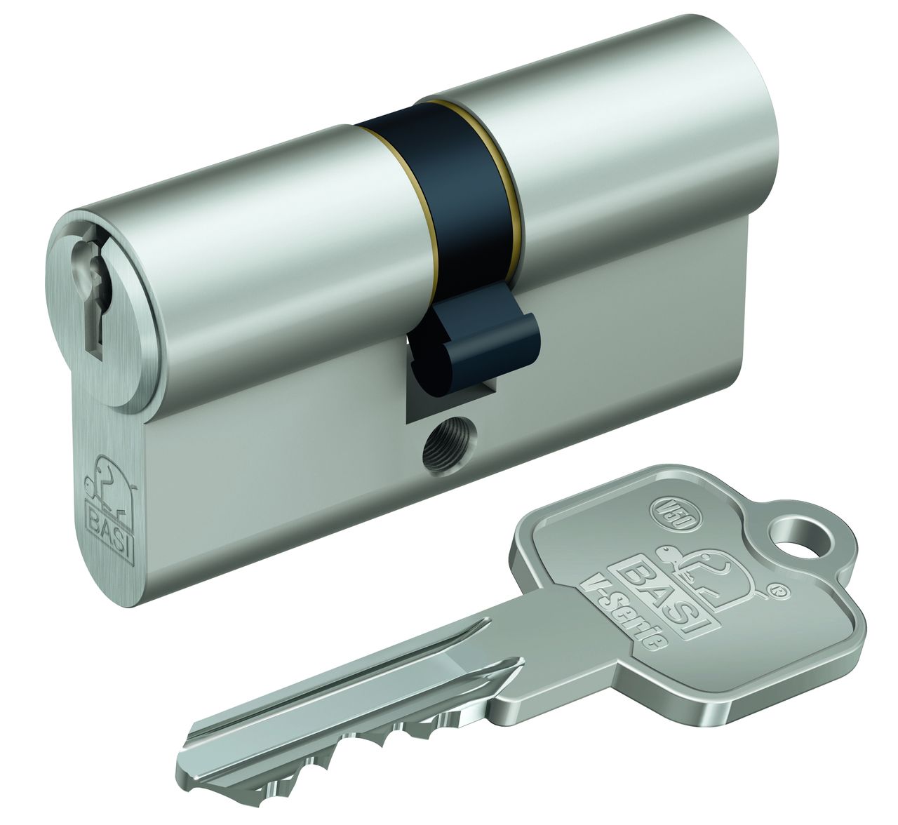 Basi Profil – Doppelzylinder – V50 30/30 mm – Verschiedenschließend