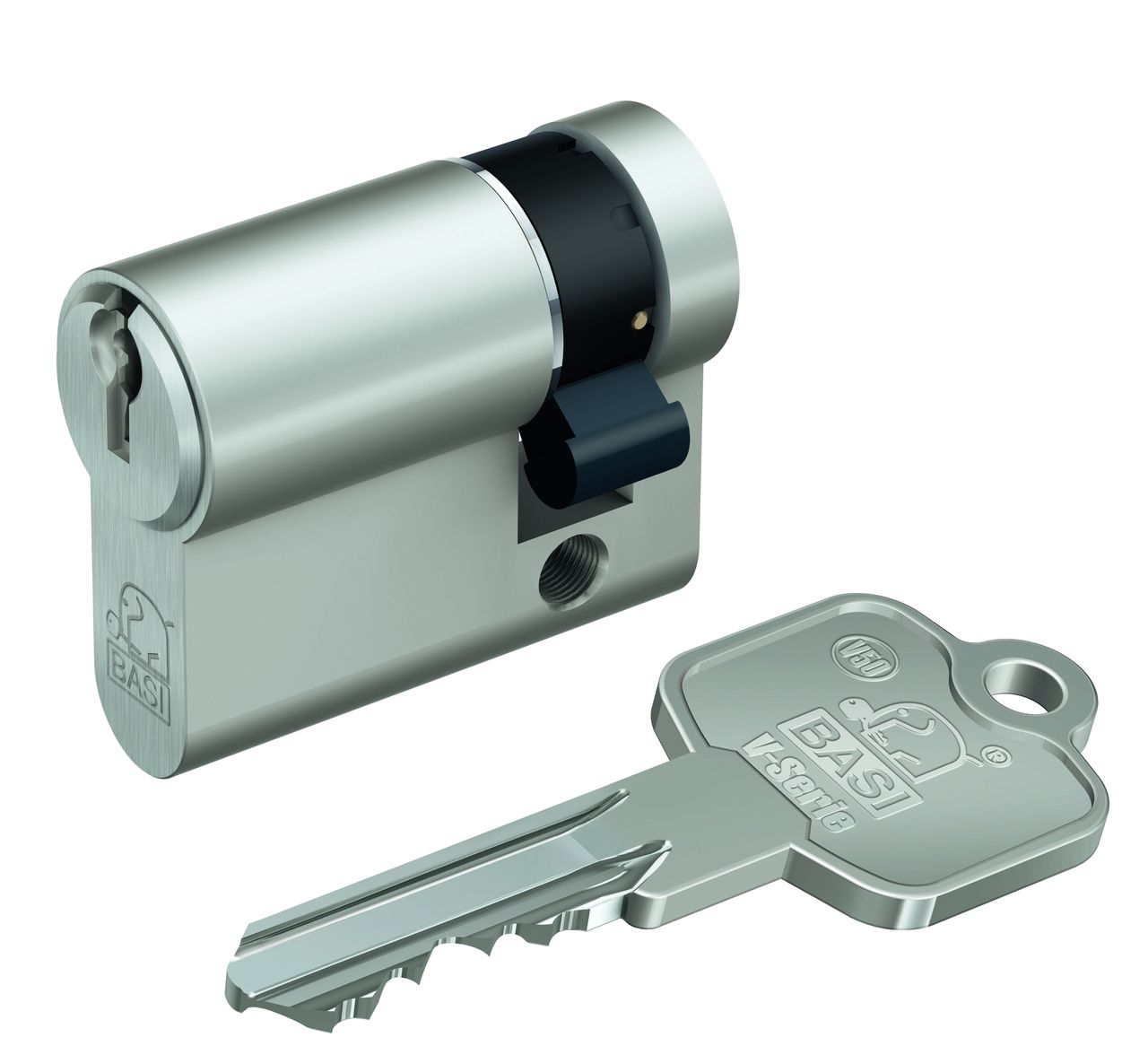 Basi Profil – Halbzylinder – V50 10/30 mm – Gleichschließend Nr. 10