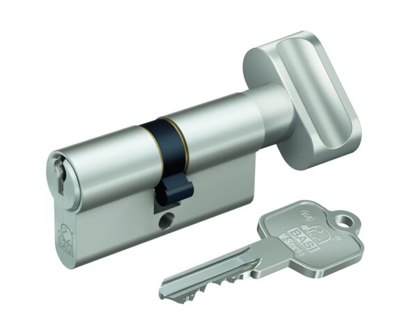 4026434174083-1 Basi Profil – Knaufzylinder – V50 30/30 mm – Verschiedenschließend