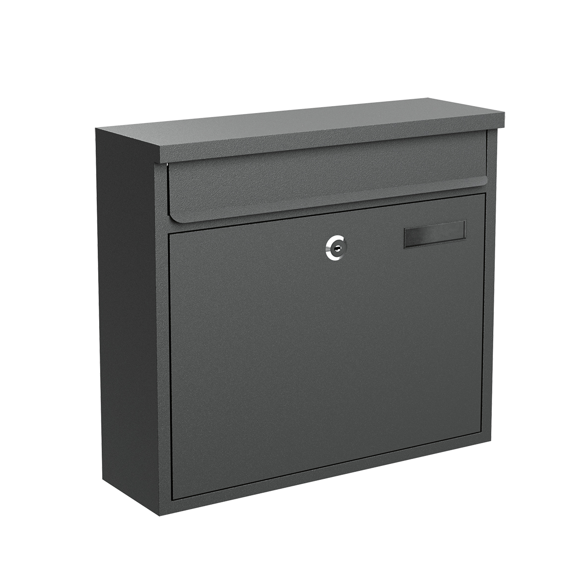 Basi Briefkasten – BK 360M – Stahl matt anthrazit