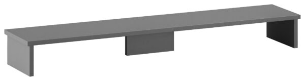 Monitoraufsatz Smash anthrazit B/H/T: ca. 110x12,7x20 cm Monitoraufsatz Smash anthrazit B/H/T: ca. 110x12,7x20 cm