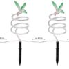 4028998042969-3 I-GLOW LED – Solar – Gartenstecker "Spirale" – 3er – Set