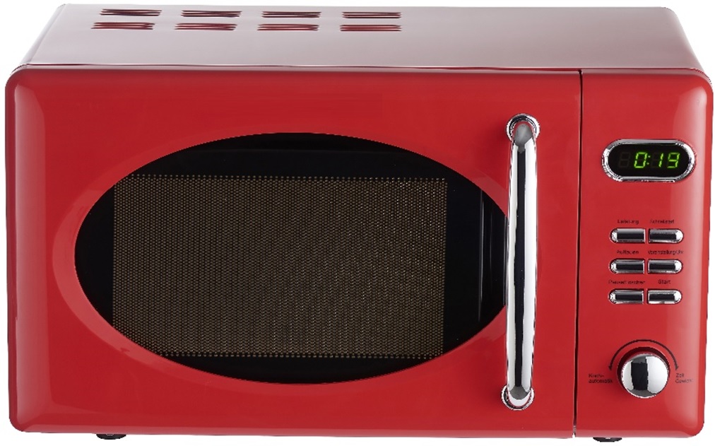 PKM Wolkenstein Mikrowelle WMW720 FR Rot