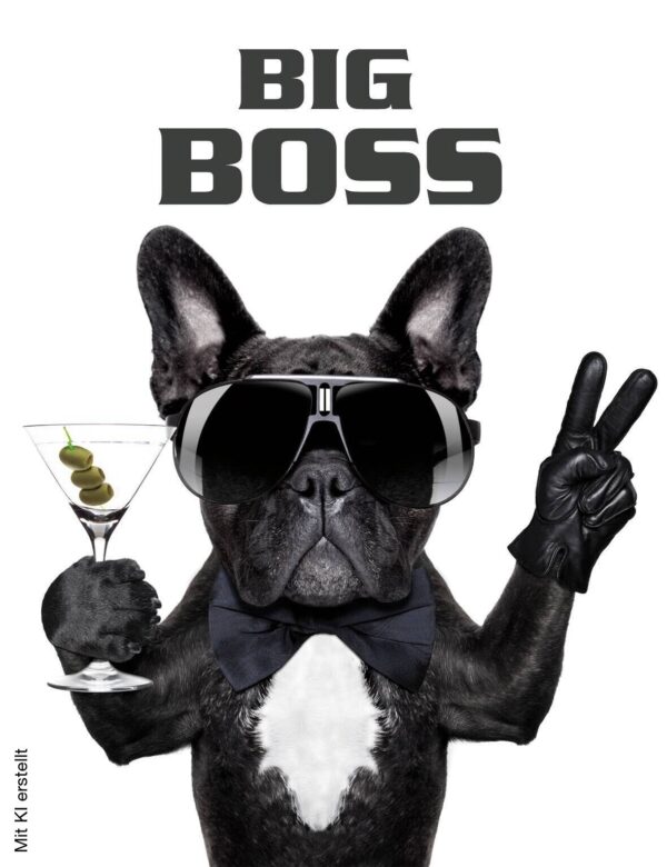Bönninghoff Keilrahmenbild Big Boss Hund B/L: ca. 46x61 cm