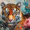Keilrahmenbild Tiger B/H: ca. 90x60 cm Keilrahmenbild Tiger B/H: ca. 90x60 cm