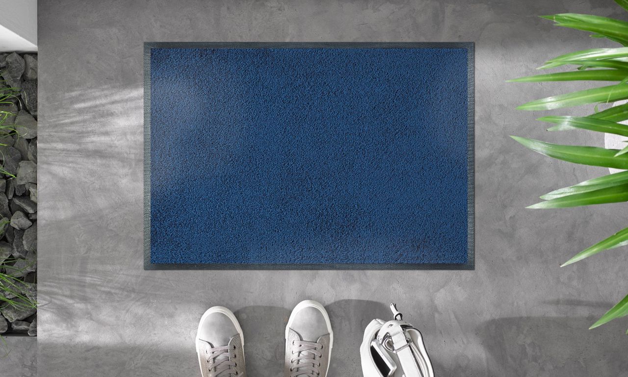 Fuma Rutschfeste Fußmatte Navy 60 x 40 cm
