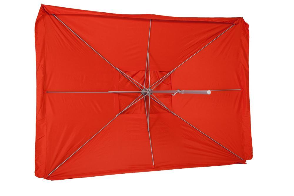 Merxx Marktschirm, 300 x 400 cm, terracotta