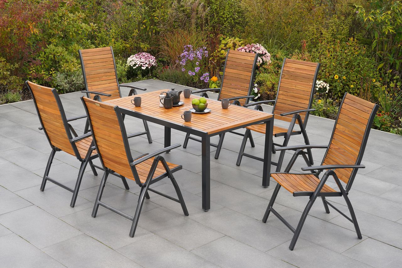 Merxx Santorin Set 7tlg. Tisch 150×90 cm