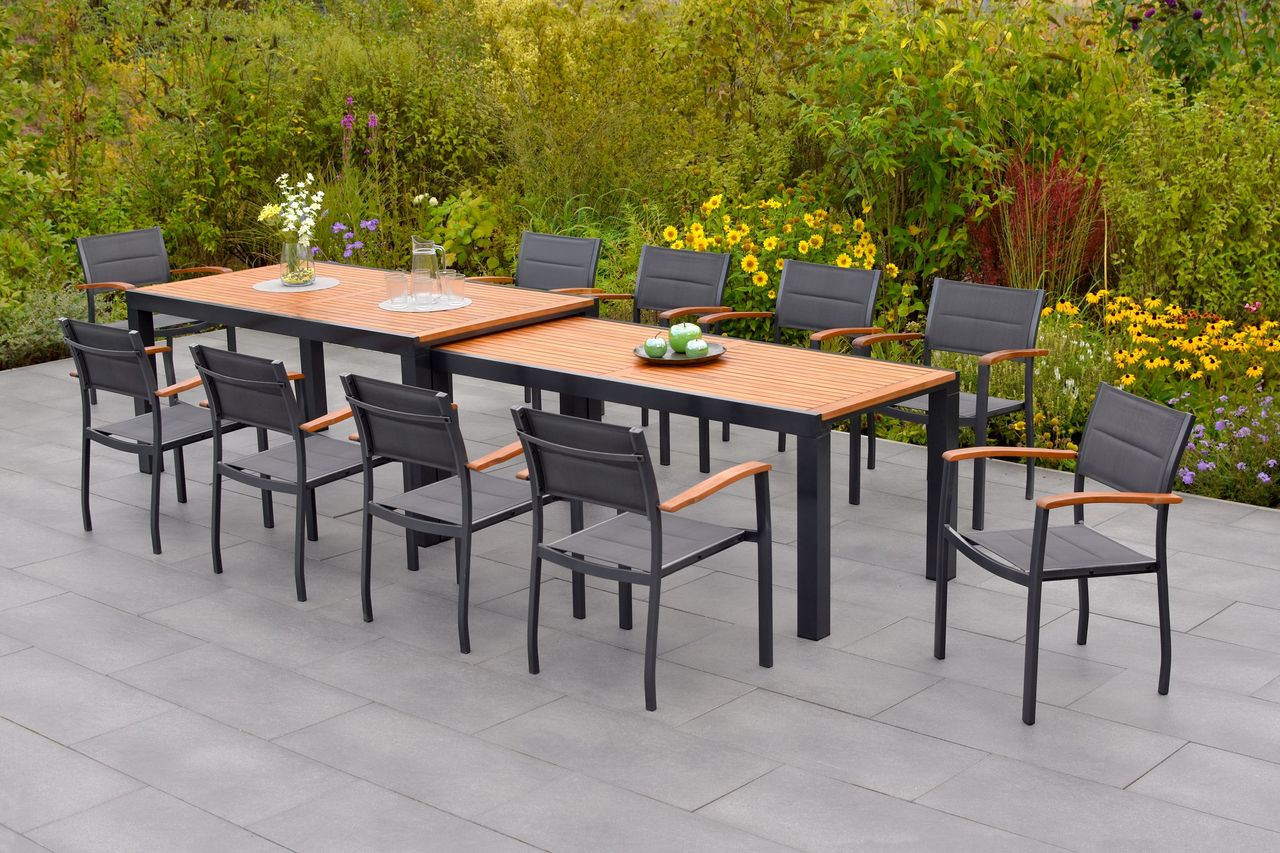 Merxx Paxos Set 11tlg. Flex – Ausziehtisch