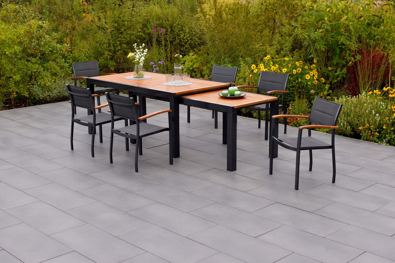 Merxx Paxos Set 7tlg. Flex – Ausziehtisch