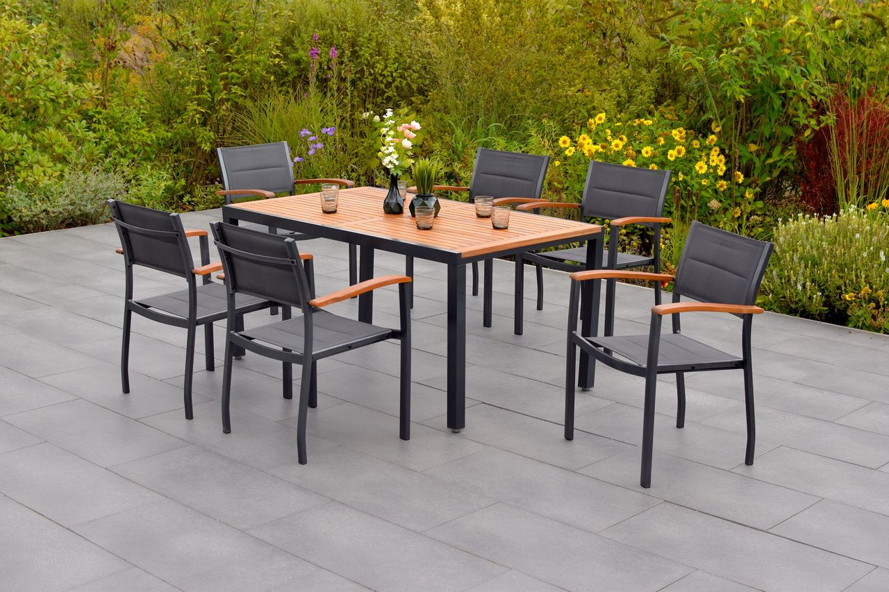 Merxx Paxos Set 7tlg. Tisch 150×90 cm