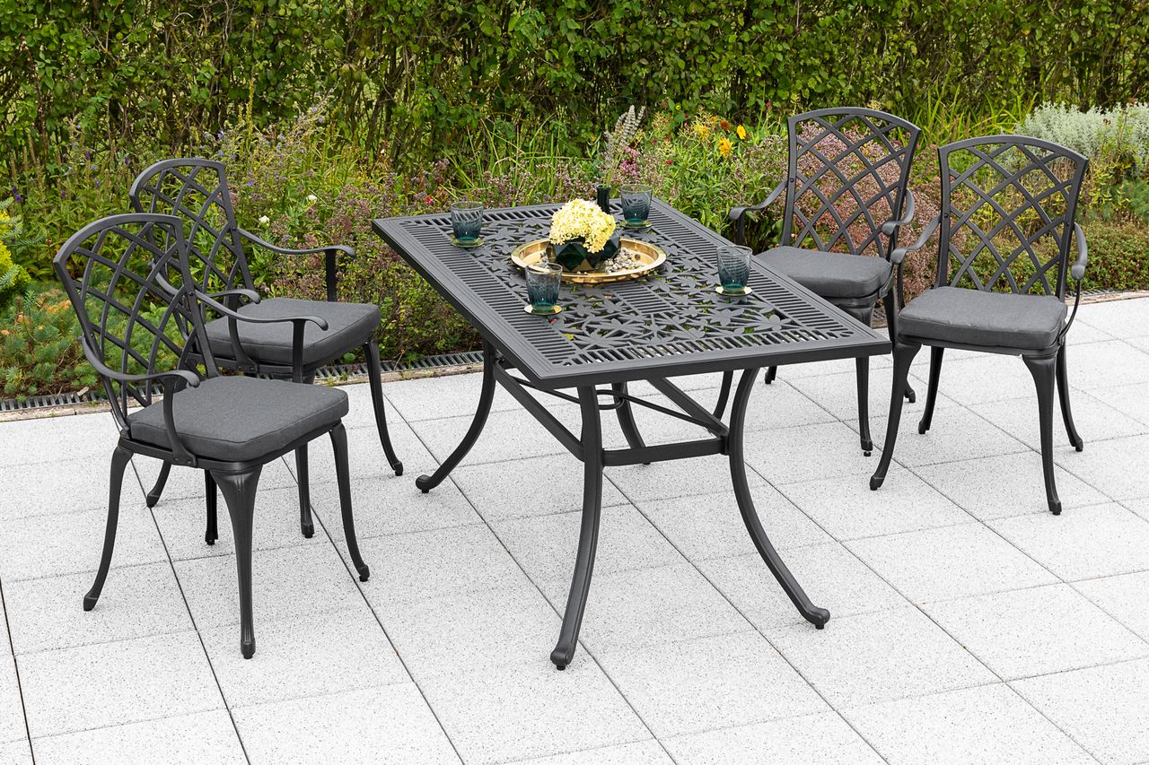 Merxx Rhodos Set 9tlg. Tisch 140×80 cm