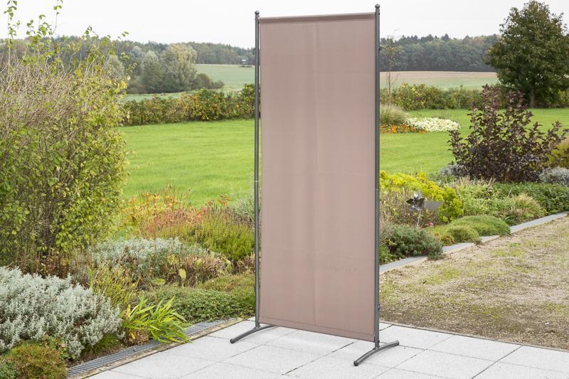 Merxx Sichtschutz Textil, schmal, taupe