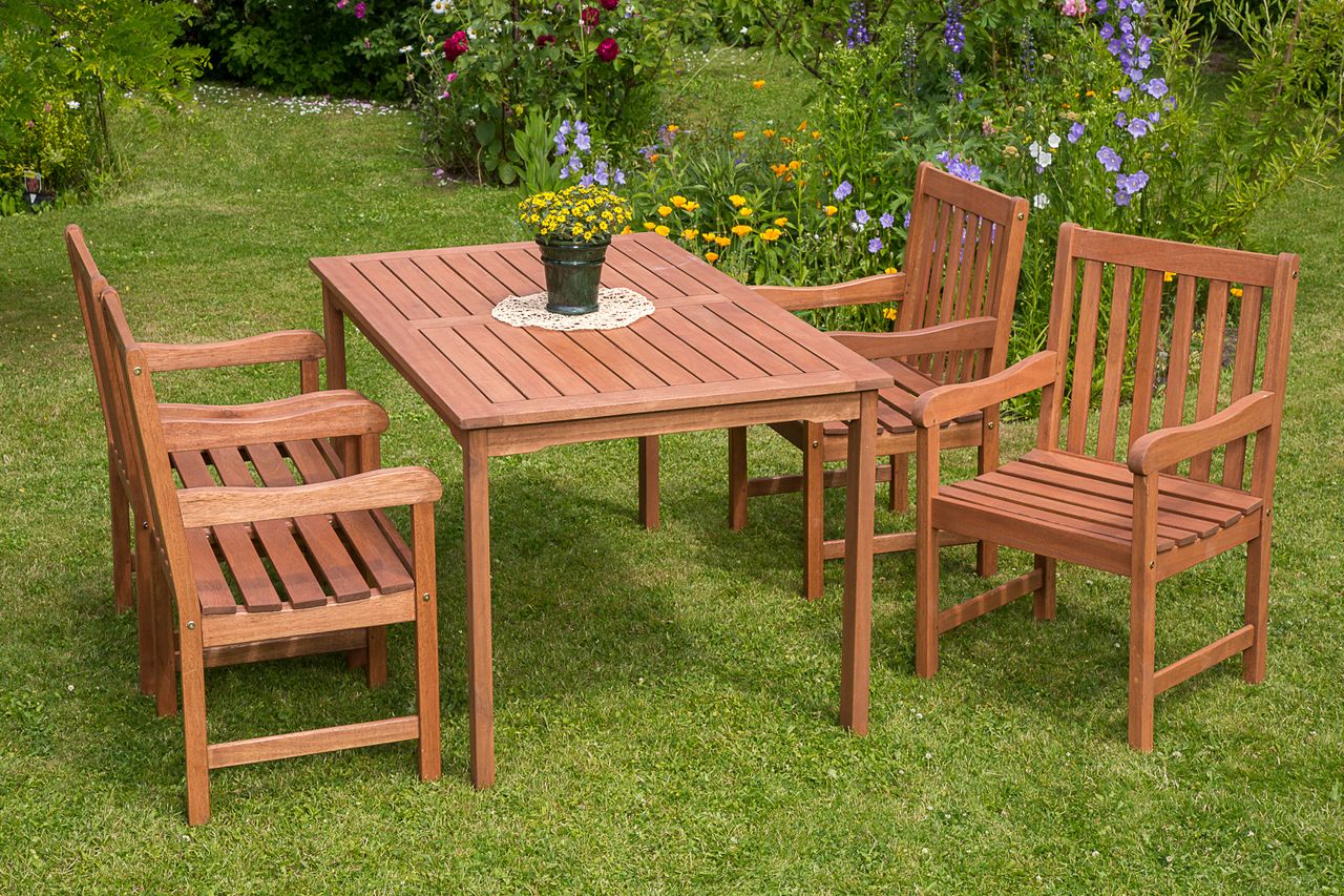 Merxx Santos Set 5tlg. Tisch 150×90 cm