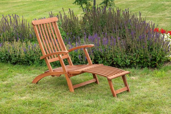 4033662994901-1 Merxx Deckchair Set 3tlg. 2 Deckchair, Klapphocker