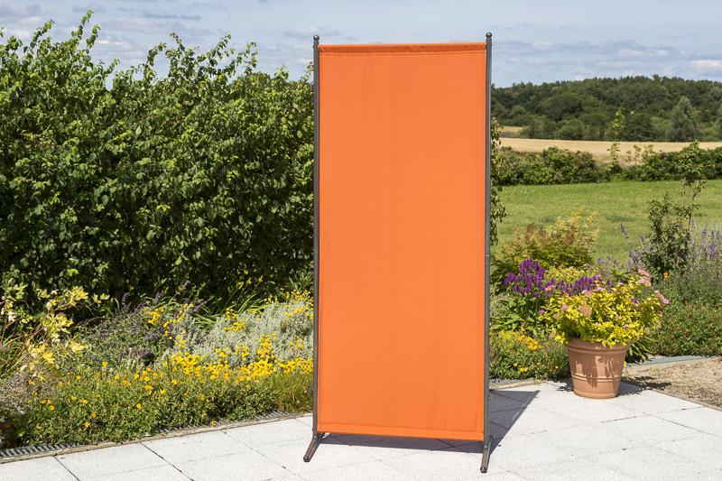 Merxx Sichtschutz Textil, schmal, terracotta