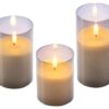 LED-Kerzen 3er Set warmweiß LED-Kerzen 3er Set warmweiß