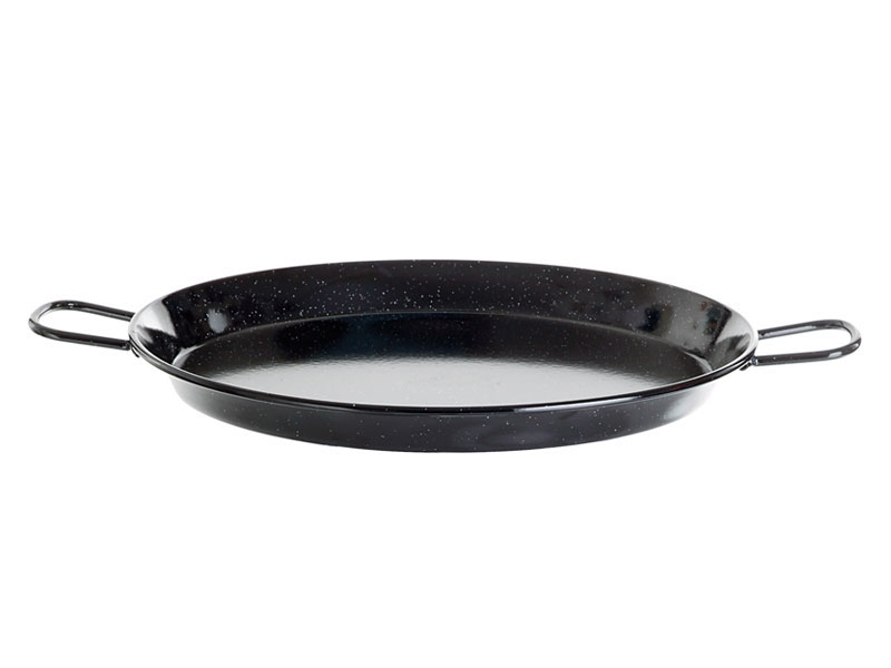 PaellaWorld International Paella World Paellapfanne emailliert 4 Griffe, Ø 90 cm, preiswert und robust