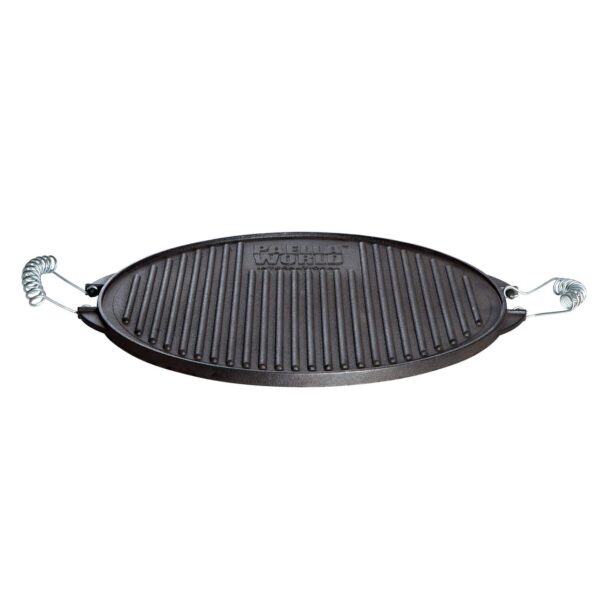 PaellaWorld International Paella World Paella – Grill – Set 1 inkl. Grillplatte aus Gusseisen
