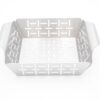 PaellaWorld International Paella World Allgrill® Edelstahl – Grillkorb 19x24x5, 5 cm inkl. Griffen