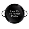 PaellaWorld International Paella World Original spanische Paella Pfanne Typ Valenciana – emailliert, 15, 0 cm Durchmesser
