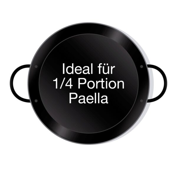 PaellaWorld International Paella World Original spanische Paella Pfanne Typ Valenciana – emailliert, 15, 0 cm Durchmesser