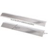 Allgrill Ausziehbares Allgrill Universal – Flammschutzblech Edelstahl 35 – 60 cm – Gasgrill Zubehör
