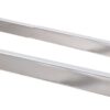Allgrill Ausziehbares Allgrill Universal – Flammschutzblech Edelstahl 35 – 60 cm – Gasgrill Zubehör