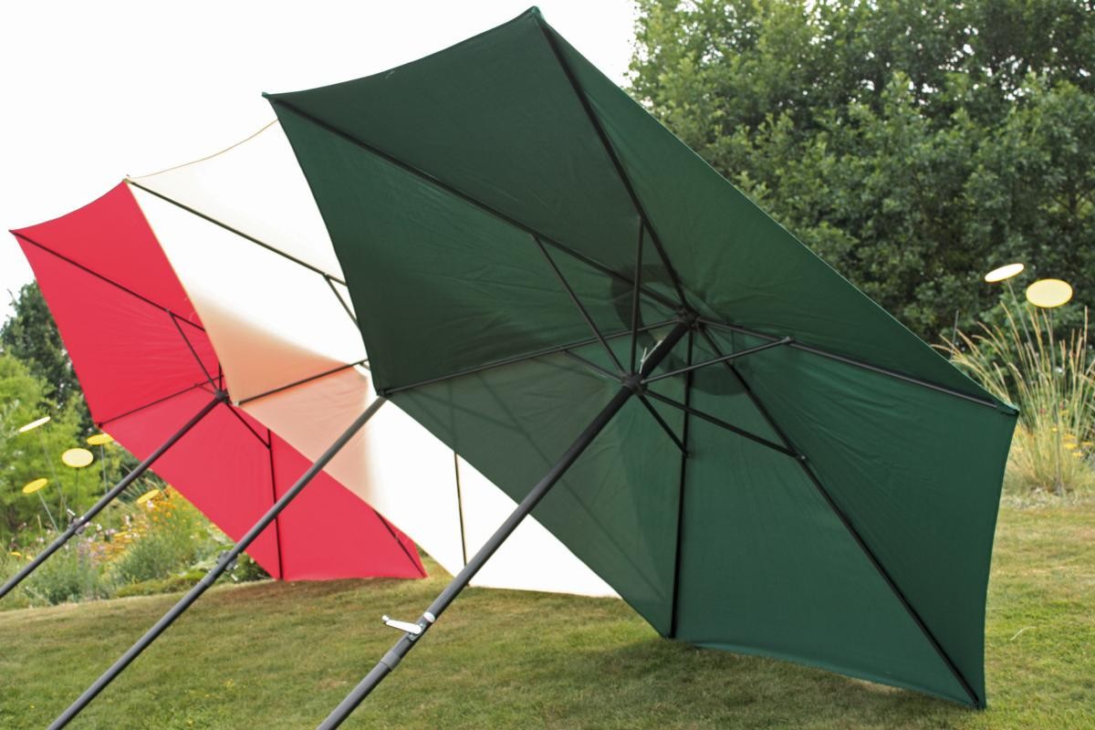 Garden Pleasure Harms Sonnenschirm CREME, Ø 300cm, 6 Streben