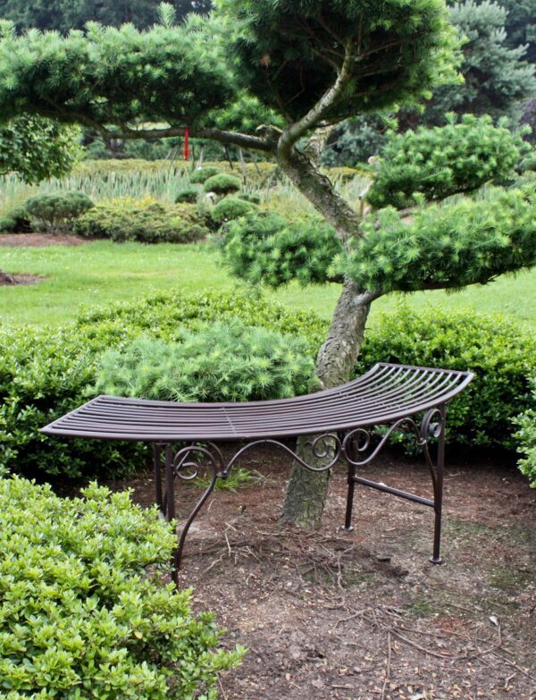 4041908079527-1 Garden Pleasure Bogenbank aus Metall