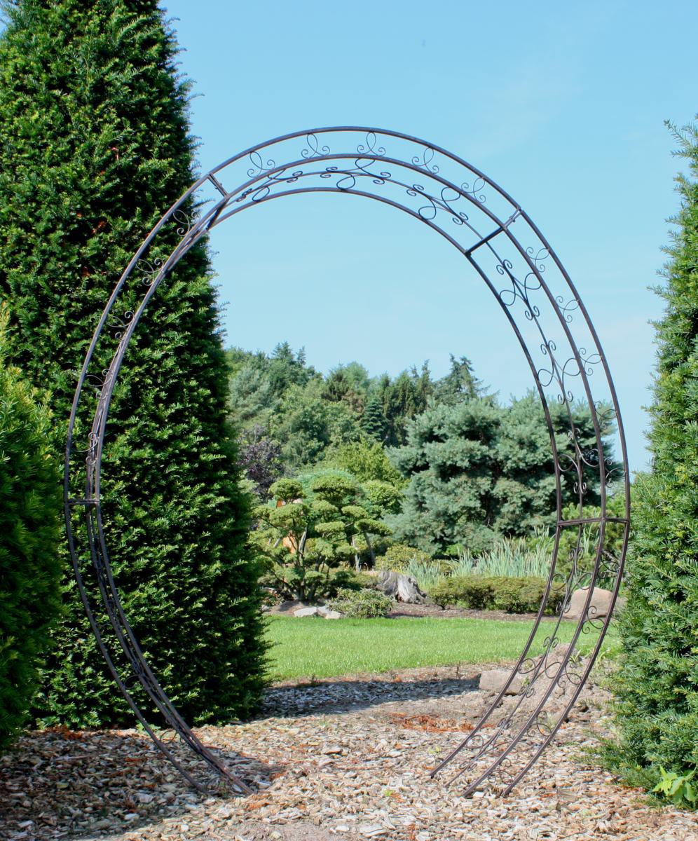 Garden Pleasure Harms Rosenbogen LAMOS, oval, Metall
