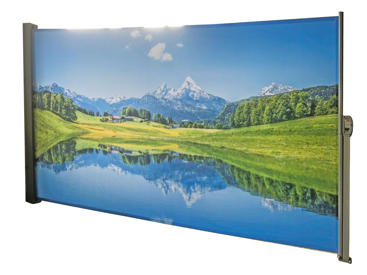 Garden Pleasure Seitenmarkise, Motiv Bergsee