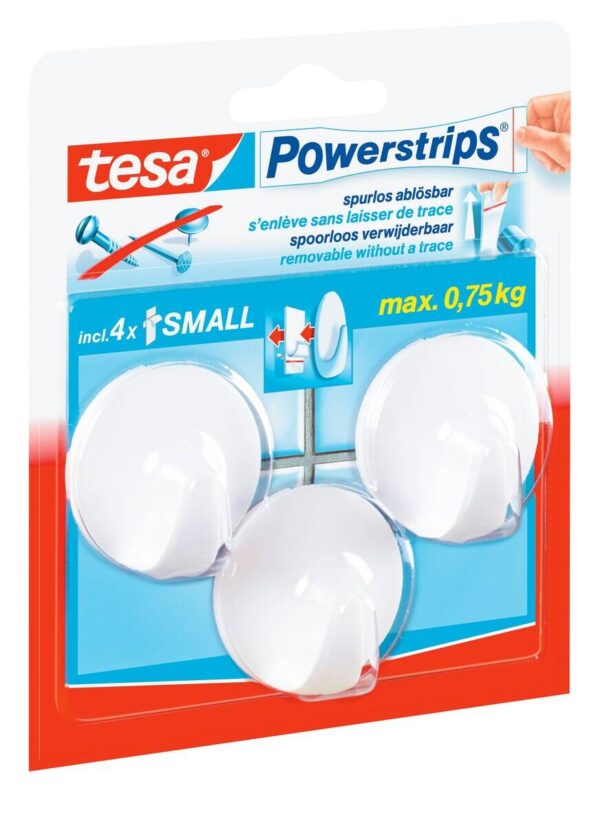 Powerstrips weiß Kunststoff B/H/L: ca. 18,5x34x13,5 cm Powerstrips weiß Kunststoff B/H/L: ca. 18,5x34x13,5 cm