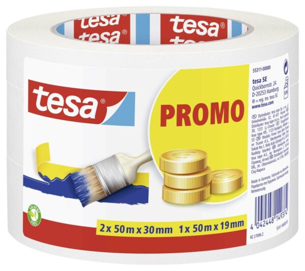tesa Malerbandset Basic 3 tlg.