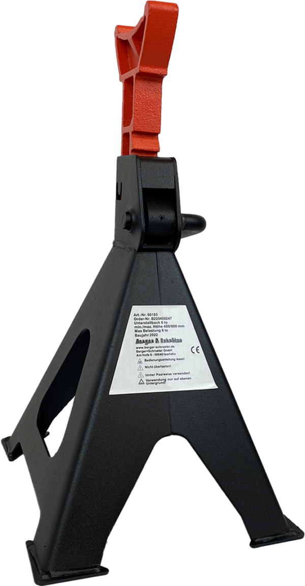 Berger & Schröter Unterstellbock 6 t, Paar