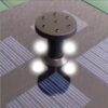 mauk Solar – Springbrunnen mit Fernbedienung rund grün V2